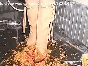 Wet and Messy Boots Scene 14
