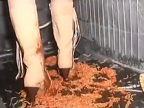 Wet and Messy Boots Scene 14