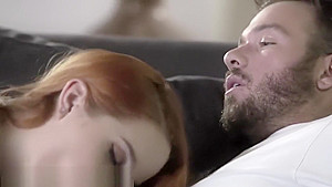 Wife Turned on By Watching Husband with Redhead Armana