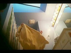 Wife getting out of shower