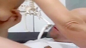 Winsome experienced lady gets her ass