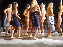 Women Dancing Naked on Stage