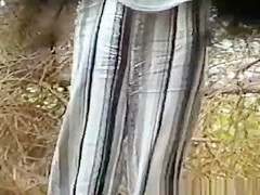 Women spied in forest pissing