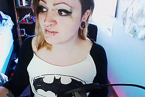 WreckMyShit - attractive shelady Jerks Her large shlong Til that babe Cums Twice!