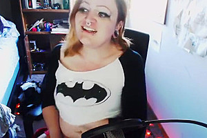 WreckMyShit - attractive shelady Jerks Her large shlong Til that babe Cums Twice!