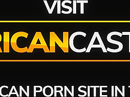 Young &Amp; Beautiful African teen 18+ Sucks White Man's Cock