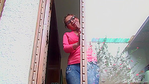 Young Maid Alexandra Toyed And Fingered Outdoors By Her Lesbian Mistress