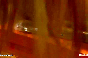 Zip Tied Hands Man Fucked By Shemale