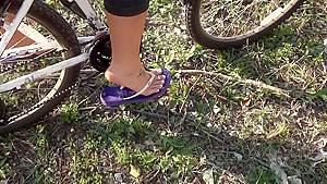 beautiful girl feet