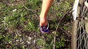 beautiful girl feet