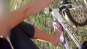 beautiful girl feet