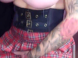 blonde mature with massive tits gets rough sex