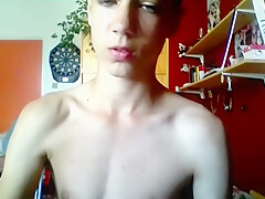 (bw) Beautiful Boy With Amazing Body And Cock