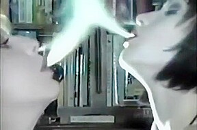 classic smoking Mistress training her new smoke slave