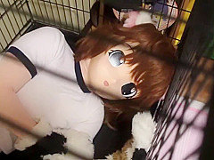 cocoasoft japanese bondage breathplay kigurumi bondage wsm_mikeneko_cage