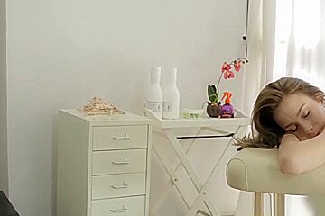 date a live porn comics -Sexy teen 18+ babe massage action with cumshot on ass