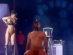 extreme fetish porn on public stage