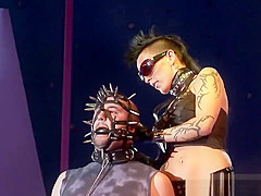 extreme fetish porn on public stage
