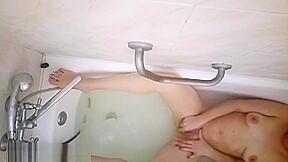 filmed as stepsister masturbating in the bathroom  2