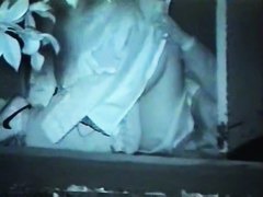 films lovebirds having sex at night outside in clothing