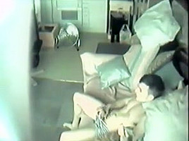 flatmate caught masturbating on