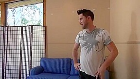 foot worship and gag