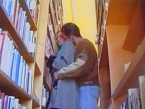 foursome in library