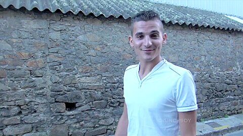 fucked outdoor by sexy young straight arab curious - CrunchBoy