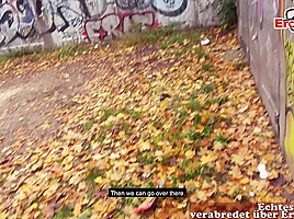 german chubby Step mom public pick up with big boobs street casting EroCom Date POV