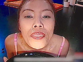 (ggg) Lynn Feasts On Huge Loads Of Cum