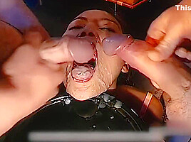 (ggg) Lynn Feasts On Huge Loads Of Cum