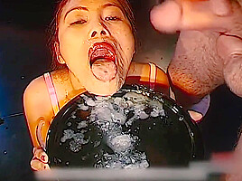 (ggg) Lynn Feasts On Huge Loads Of Cum