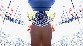 gostosa na moda short socado