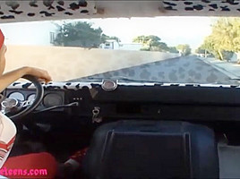 icecream truck perfect titty teen 18+ gets plowed hard and cum in face and face