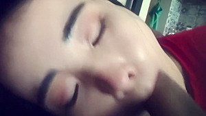 japanese slut sucks dick relentlessly