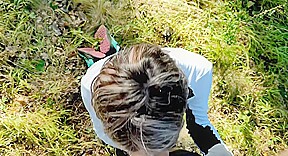 je me fais bien attraper durant notre ballade