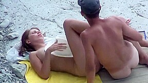 junior beach couple