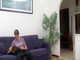 mature milf gets a young stud to fuck her