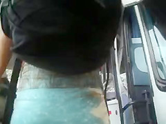 on bus station