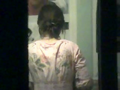 peeping at neighbor