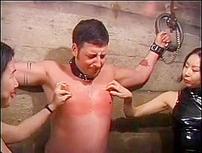 pretty asian doms tormenting slaves