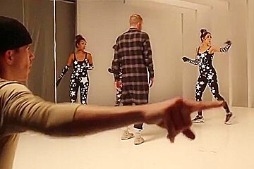 sean gatz porn vid -Ariana Grande filming ''Focus on Me'' video