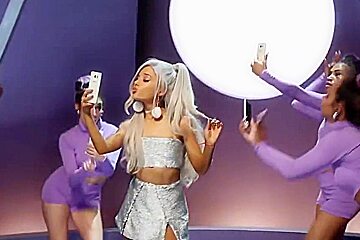 sean gatz porn vid -Ariana Grande filming ''Focus on Me'' video