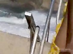 sexy feet at beach