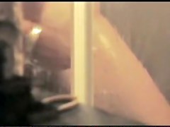 shower closeups of big bodied amateur washing