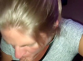 slave kandy swallows cum