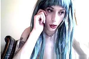 sleazy Trap Sylvia Jerks On cam