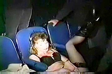 slut wifey getting gang slammed in xxx theater