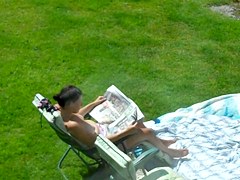 spy neighbour sunbathe2