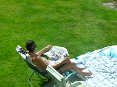spy neighbour sunbathe2
